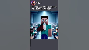 Minecraft Steve Arm Wrestles 🤫🧏🏼 #chatgpt #ai #aigenerated #mewing