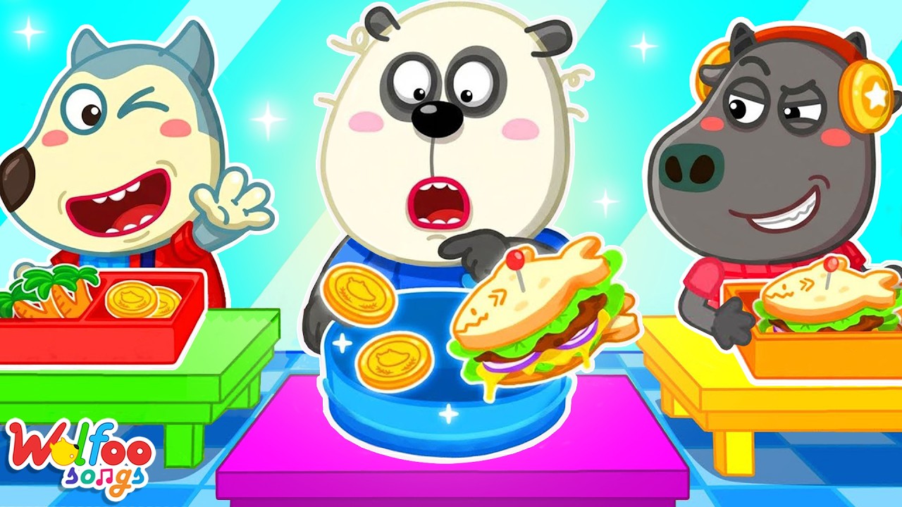 What’s Inside My Lunchbox? | Funny Food Song | Wolfoo Nursery Rhymes & Kids Songs Series