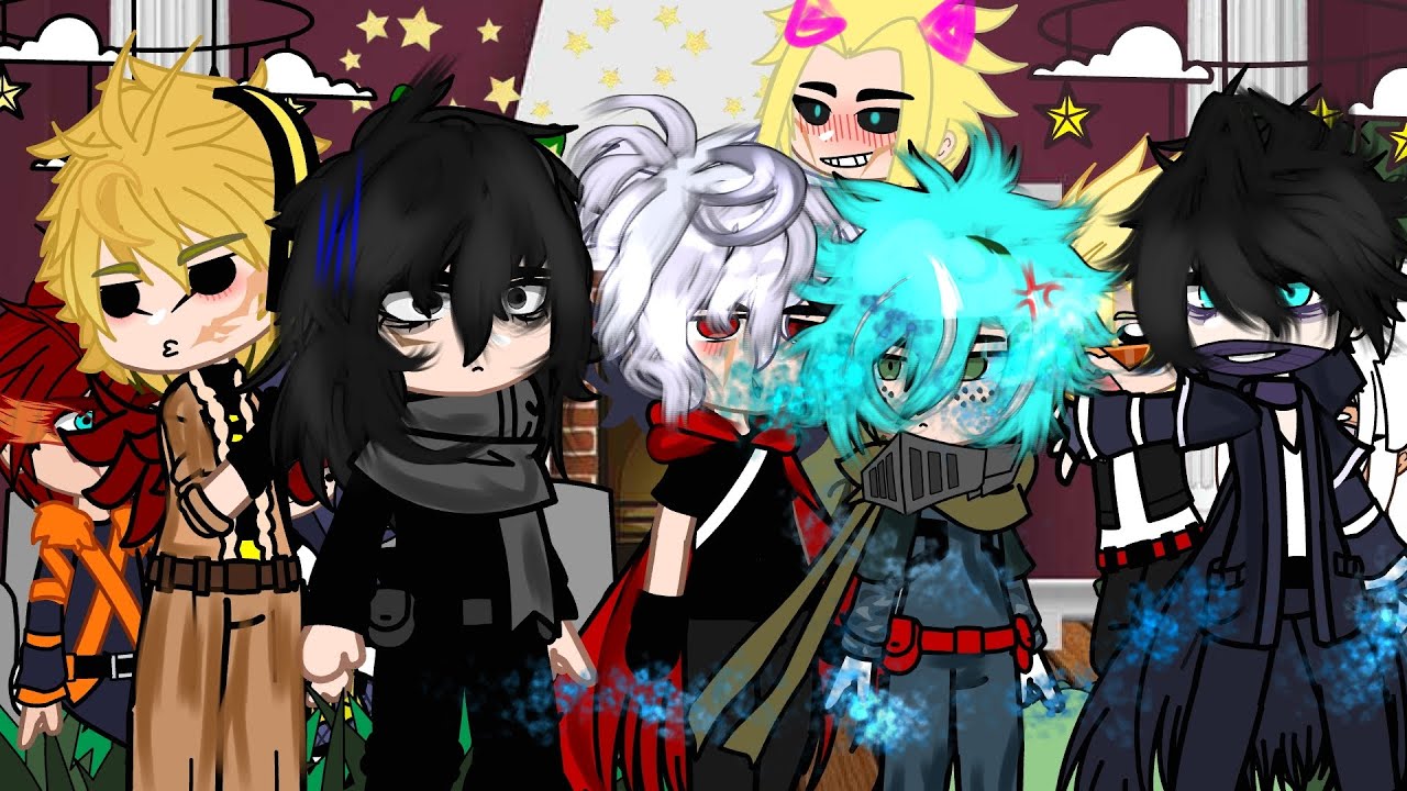 Mha pro Heroes react deku Future And one for all (+shigadeku Brothers, dabideku Freinds)