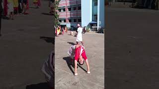 Doing Yoga Wearing Saree .