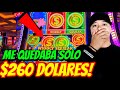 OMG MEJOR QUE UN CASINO JACKPOT! SOLO ME QUEDABA $260 Y COIN TRIO PIGGY SLOT MACHINE NOS SALVO!