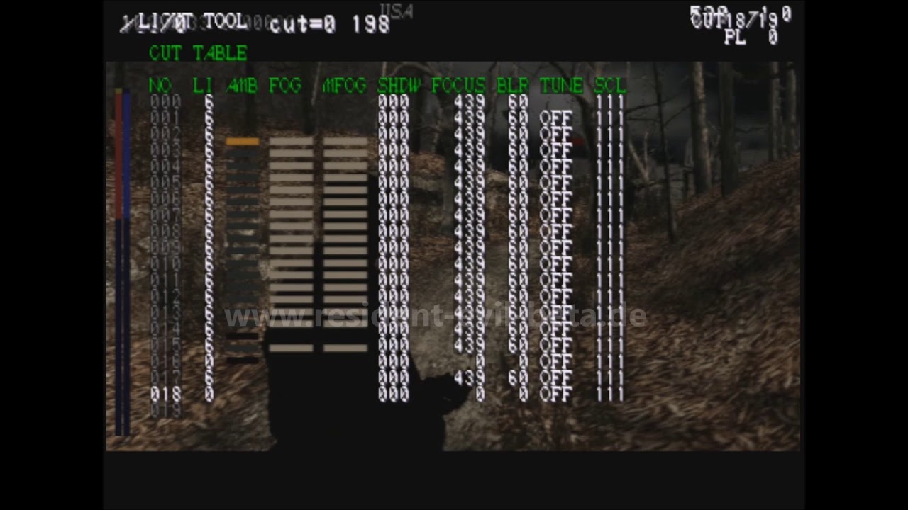 Resident Evil 4 Playstation 2 Debug Build Camera and ESP Tool Test ...
