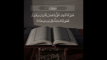 سورة طه - الآية ١١٤ - القارئ عبدالله موسى