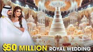 Fairytale Unfolded: Inside $50 Million Dazzling Wedding of Dubai