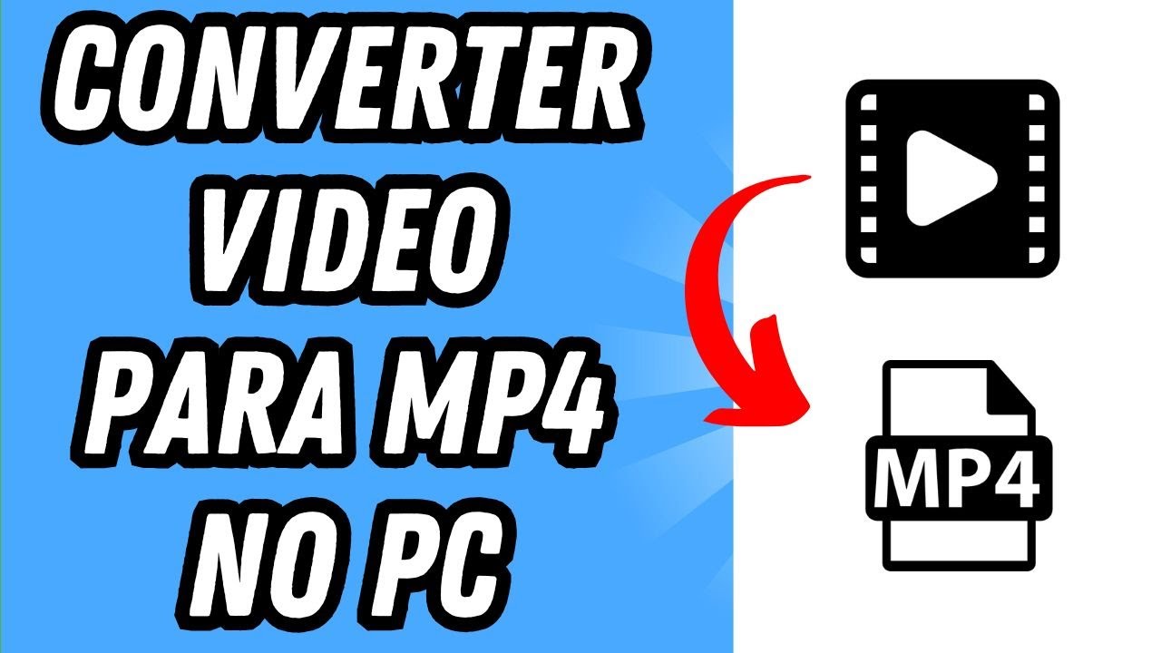 Como converter video para MP4 no PC (GUIA COMPLETO)