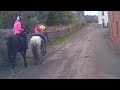 An example of inconsiderate horse riders (Kennford)