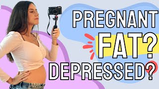 Weight Gain in Pregnancy | HOW TO COPE With Body Image Problems During #Pregnancy