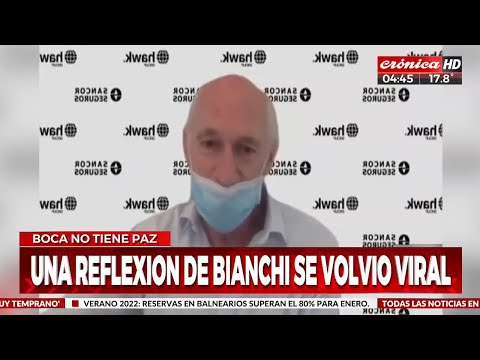 Boca no tiene paz: la reflexión de Bianchi que se volvió viral