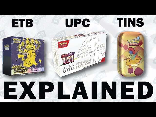 Pokmon TCG Products Explained (Beginner Friendly) - YouTube Pokmon TCG Products Explained (Beginner Friendly) - YouTube