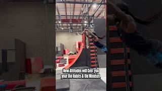 🌪️Warped Wall &amp; Course #anw #americanninjawarrior #ninjawarrior #gymnastics #fitness #fitover40
