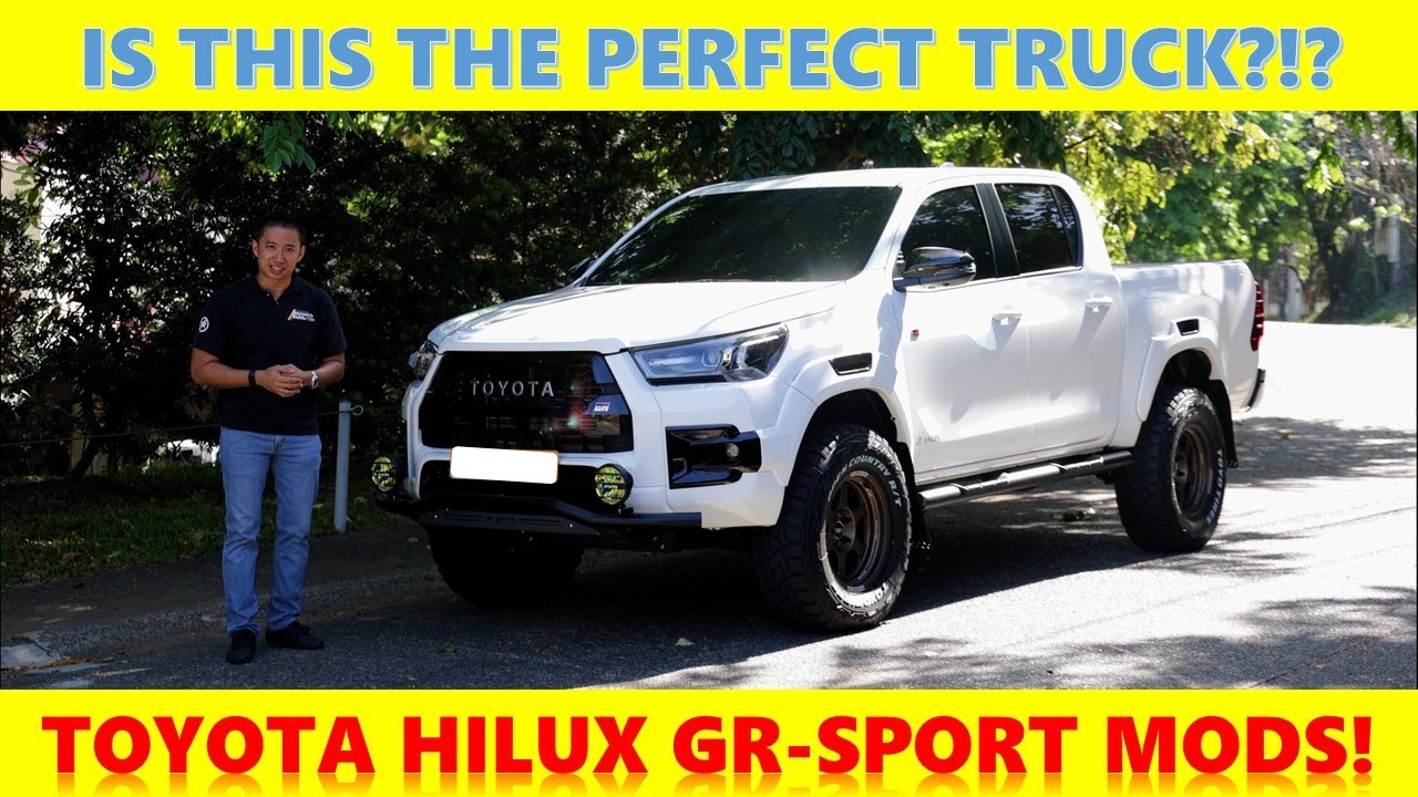 This Toyota Hilux Gr Sport Is Perfectly Modified Truck Review Youtube