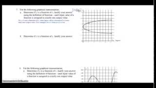 Module 3 Investigation 2 Function Relations and Domain of Functions