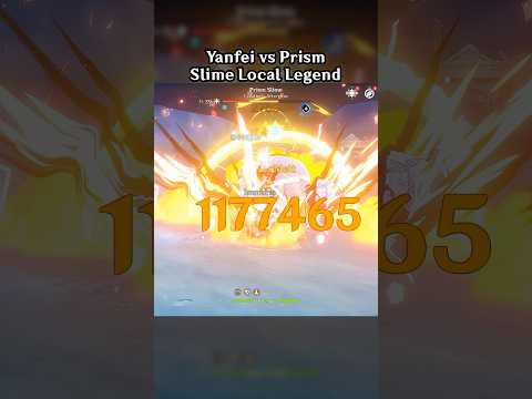 Yanfei vs Prism Slime Local Legend