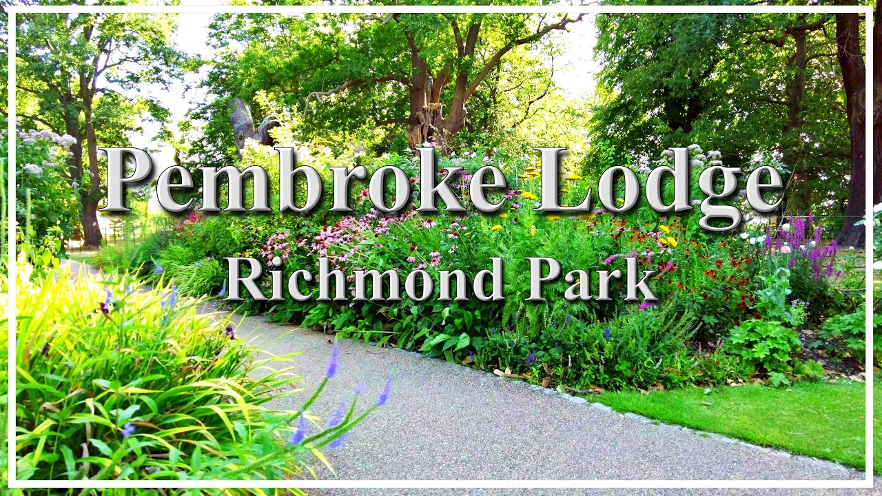 Pembroke Lodge Gardens Walking Tour | Richmond Park London in 4K UHD