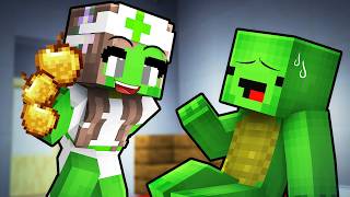 Mikey Girl Became Nurse - Maizen Minecraft Animation