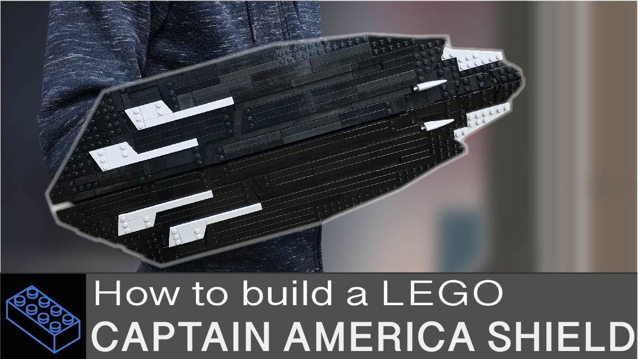 LEGO Captain America Shield from Infinity War YouTube