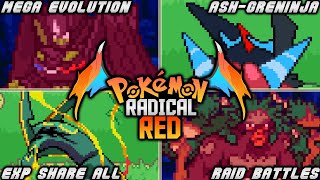 New Update V2.2b] Pokemon Radical Red - Rom With Mega Evolution, Dynamax  Raid & Ash Greninja! - YouTube