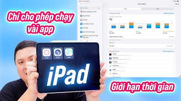 iPad: cả gia đình dùng chung dung lượng iCloud, quản lý thời gian dùng máy của trẻ