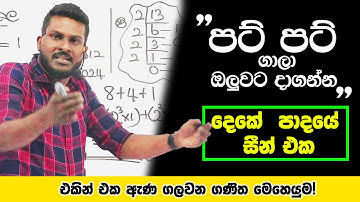 දෙකේ පාදයේ සංඛ්‍යා | Binary Numbers | Maths | Prabuddha Sampath