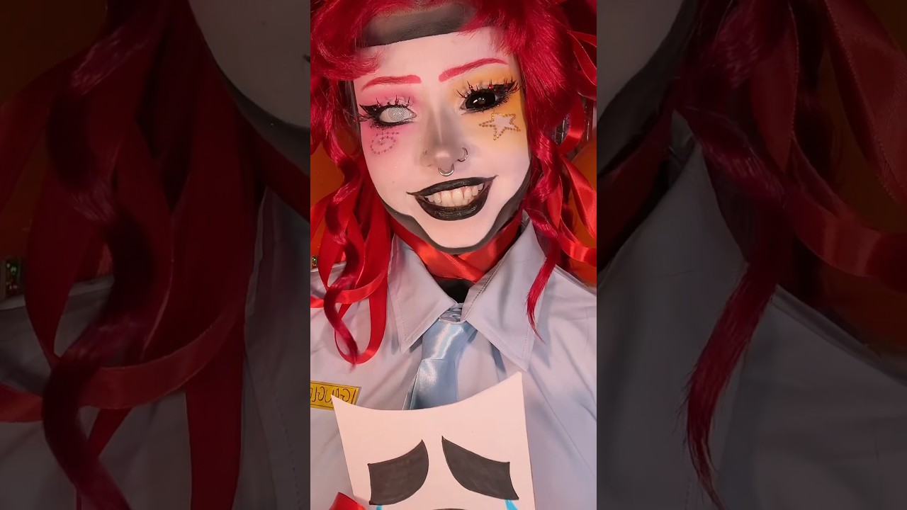 where is the real me ? #cosplay #makeup #digitalcircus #theamazingdigitalcircus #gangle