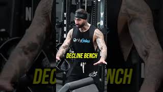 Best Exercises for Ego Lifting : Decline Bench