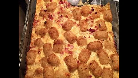 Tater Tot Breakfast Casserole