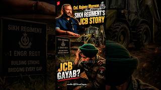 Col.Rajeev Bharwan 🪖⚔️ On Sikh Regiment's JCB Story | BattleScope Editzz| #shorts #viral #army