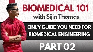 Biomedical 101: The Ultimate Guide to Biomedical Engineering | Part 02 with Sijin Thomas |Biomed Bro