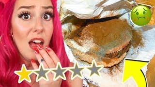I Eat at the WORST Rated Restaurants in My City for 24 Hours! (Challenge)