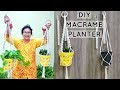 EASY DIY MACRAME PLANT HANGER IDEAS- Sabita's creativity and lifestyle | Stay Home