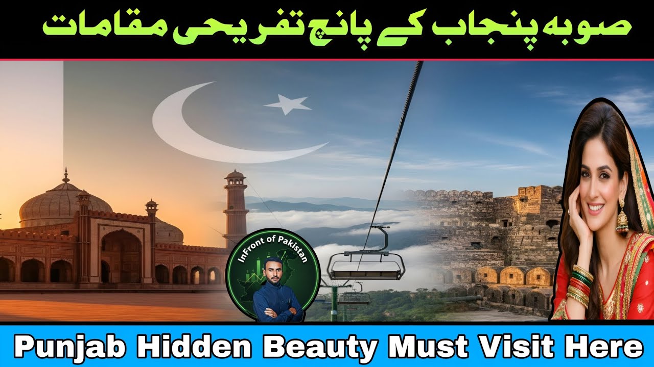 Top 5 Tourist Places in Punjab Pakistan | Best Visiting Places | Khubsurat Pakistan