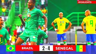 Brazil vs Senegal 2--4 All Gоals & Extеndеd Hіghlіghts - 2023 Mane Goal| ব্রাজিল vs সেনেগাল