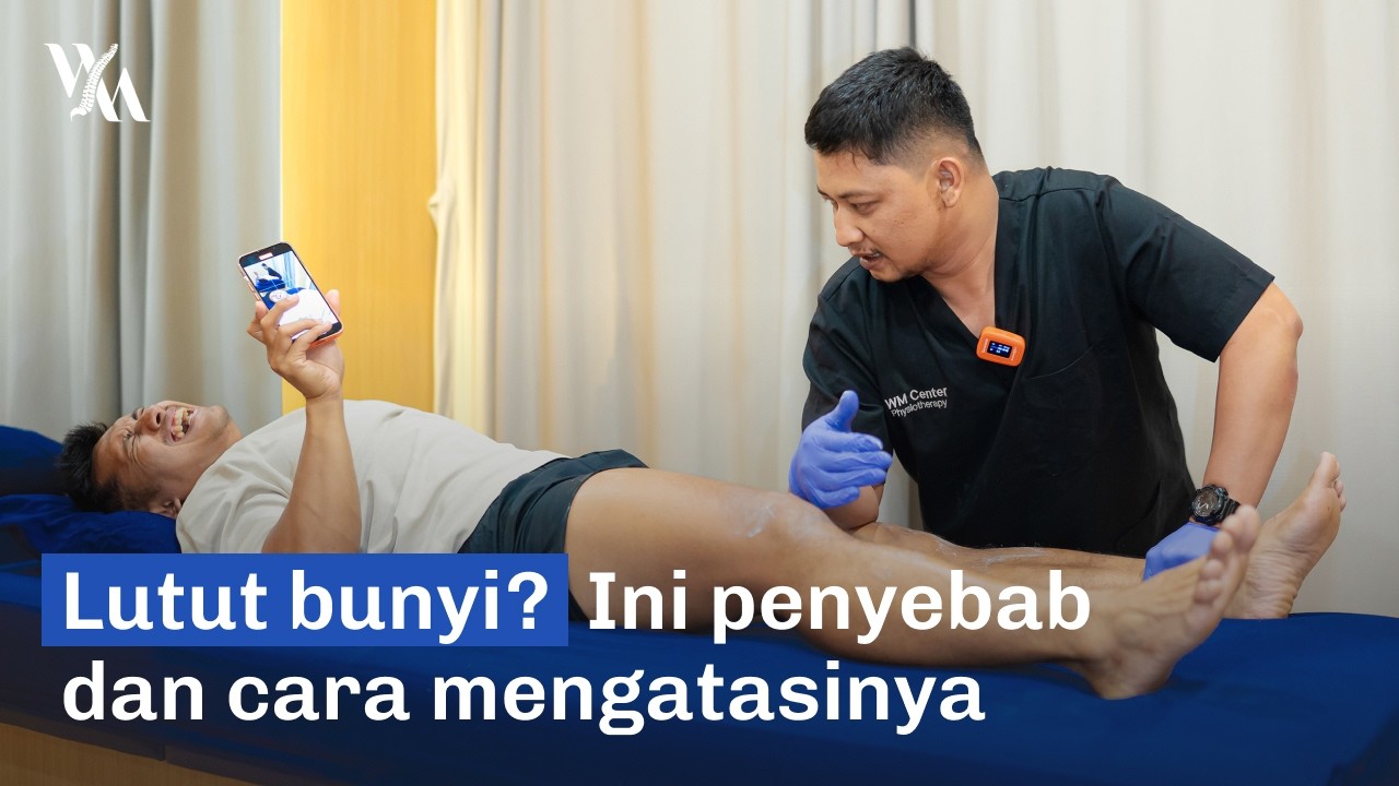 LUTUT BUNYI? INI PENYEBAB DAN CARA MENGATASINYA