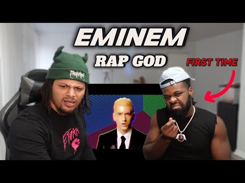 My Brother's First Time Hearing - Eminem Rap God (Reaction)