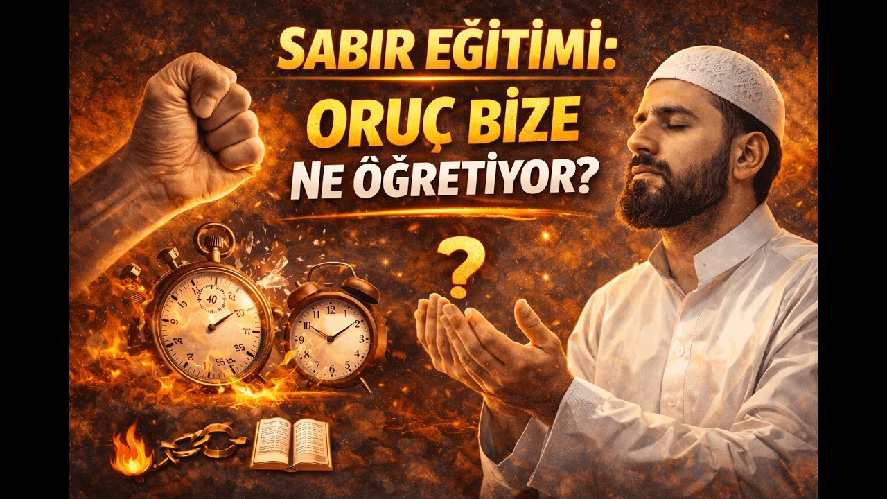 Sabır Eğitimi | Oruç Bize Ne Öğretiyor?