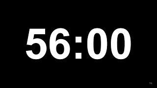 56 Minute Countdown Timer