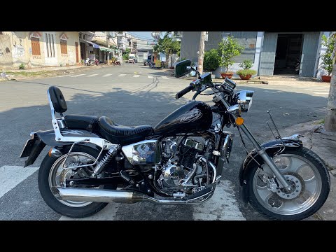 Video Tuấn moto:lên sóng con xe moto Rebel 150cc 2 máy két... - youtube