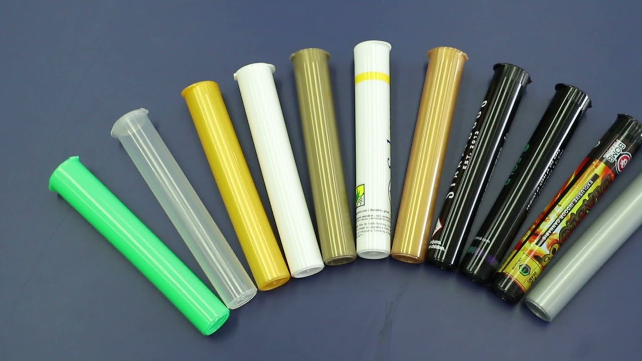 Child Resistant  Pre Roll Pop Top Joint Tubes