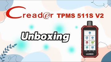 Launch Creader TPMS 511S V2 Unboxing