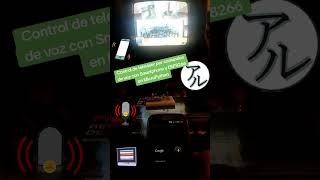 Control de televisor por comandos de voz con smartphone y ESP8266 en MicroPython #voicecommand