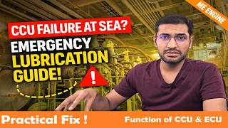 ME Engine Emergency Explained: How to Maintain Cylinder Lubrication After CCU Failure (6G60ME-C)