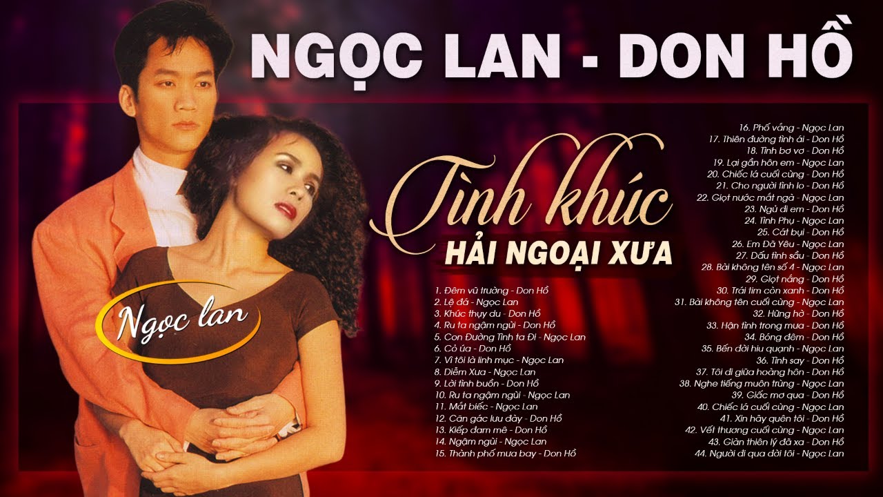 NGỌC LAN, DON HỒ - 333 Tình Ca Xưa Vạn Người Mê - LK Đêm Vũ Trường, Lệ Đá Ru Ngủ Hàng Triệu Con Tim