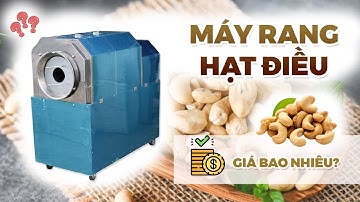 Máy rang hạt điều có giá bao nhiêu? Nên mua máy rang hạt hay tủ sấy hạt?