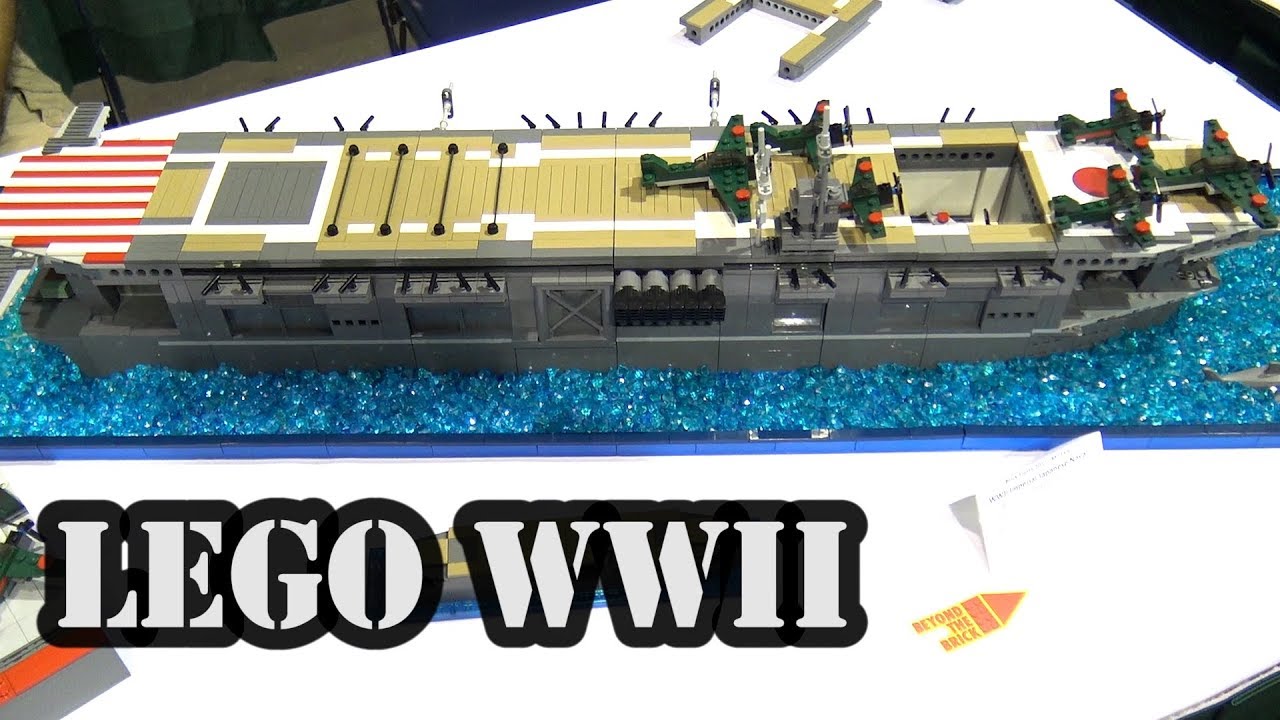 LEGO WWII Japanese Aircraft Carrier 