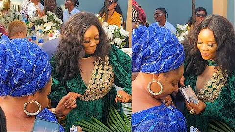 Actress Wumi Toriola The Show As She Dance With Her Beautiful Mother At Her Store Opening