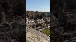 Древний греческий амфитеатр в Турции построенный до нашей эры | Путешествие по Турции