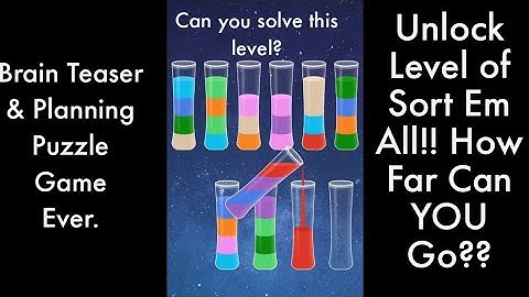 Sort Em All Game Level 283 l walkthrough solution of puzzle game