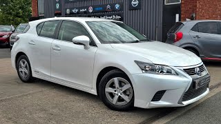 2015 (15) Lexus CT200H S 1.8 Auto Hybrid 5Dr in Sonic White. 25k Miles. 6 Services. £20 Tax. £12,000