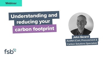 Understanding and reducing your carbon footprint