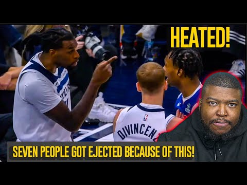 I REACT To The NBA's MOST HEATED ALTERATION Of The 2024-25 Season! Isaiah Stewart Vs Naz Reid! FERRO
